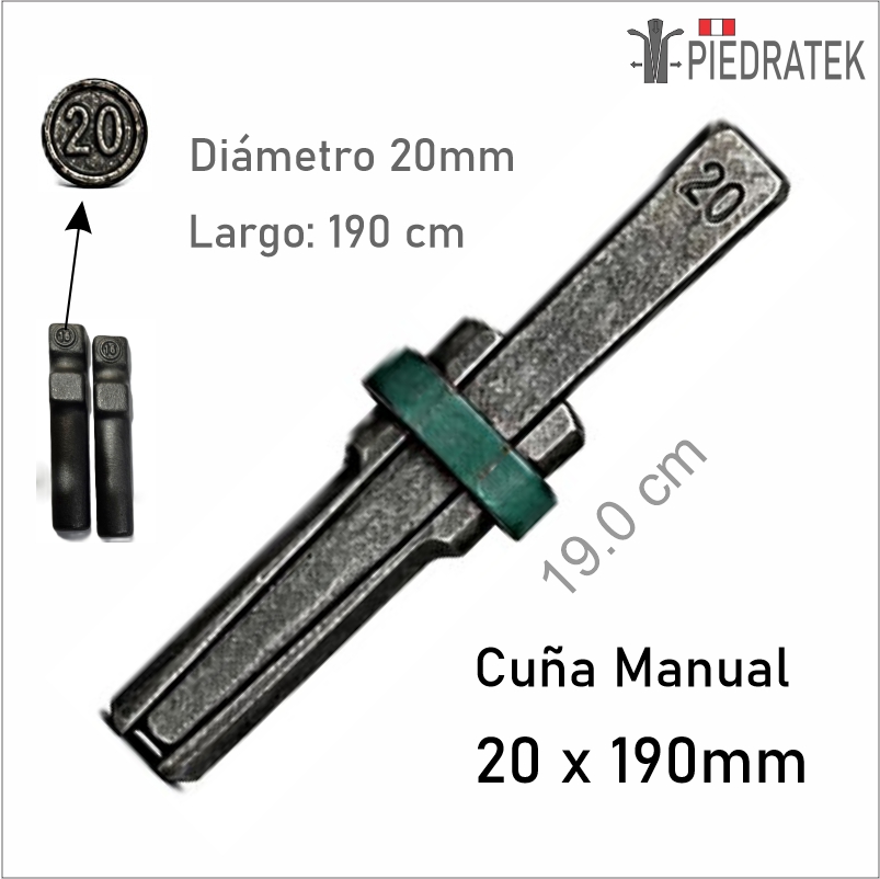 Fracturador de roca manual