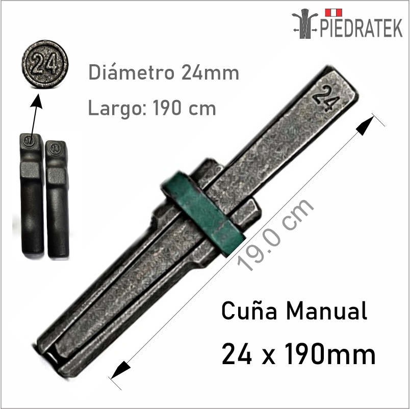 Fracturador de roca manual