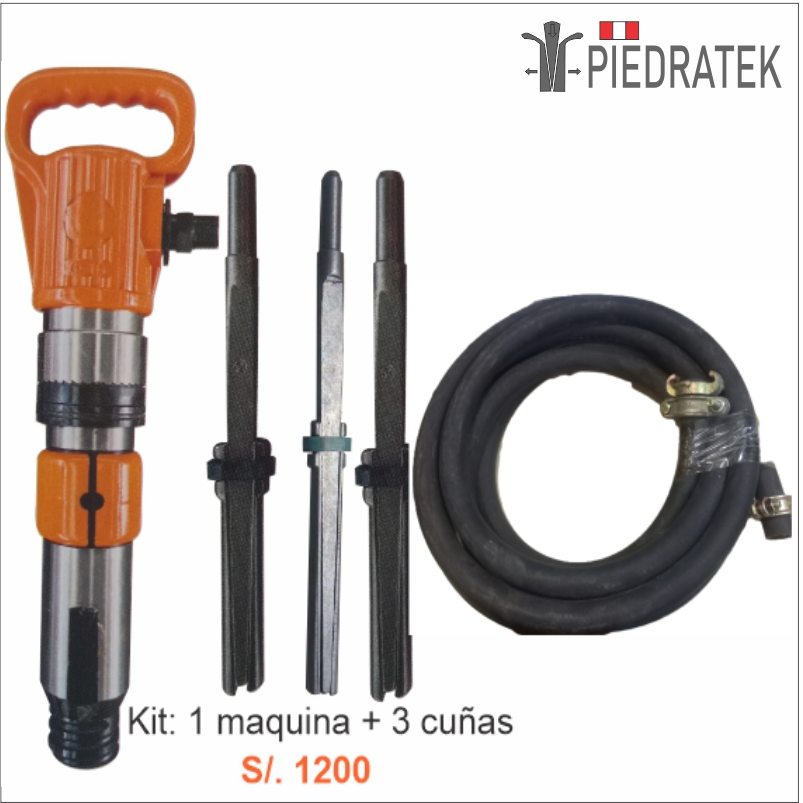 Fracturador de roca neumático